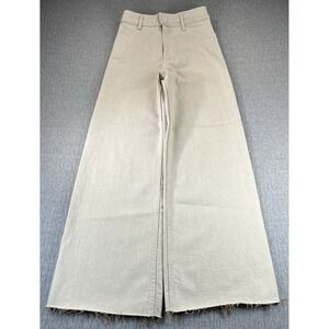 Zara baggy wide leg new with tags Women's (2/24X29) hip-hop, broken zipper Jeans